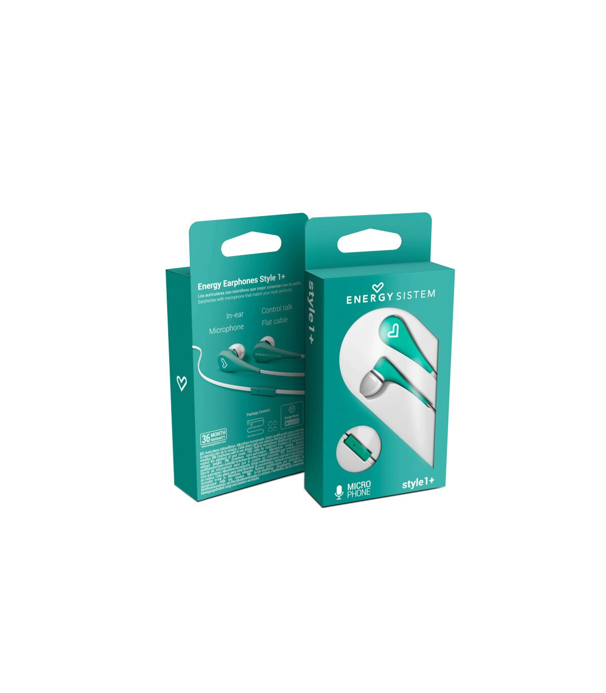 Energy Sistem Auricular Intrauditivo Style 1 Menta