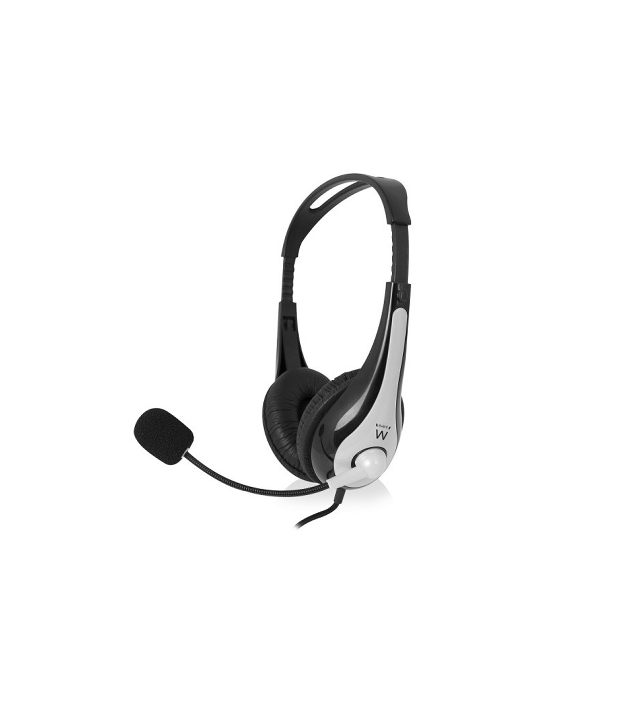 EWENT EW3562 Auriculares + Micrófono Stéreo negro