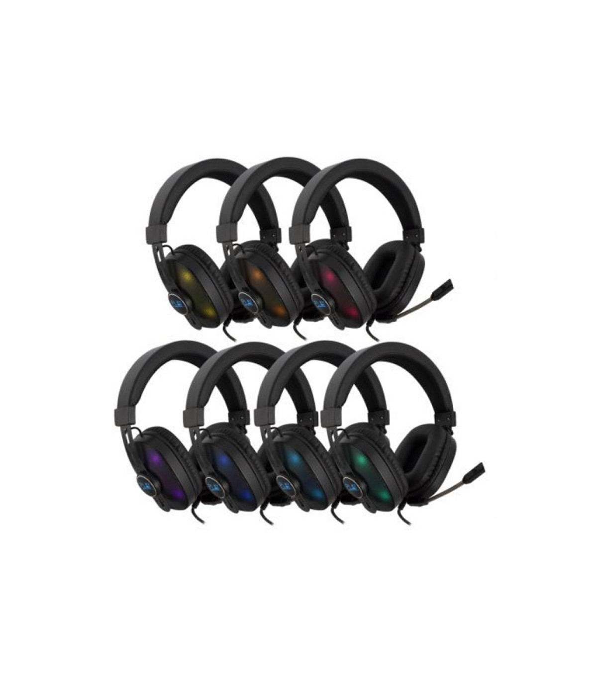 Ewent Auricular PL3321 iluminación LED RGB