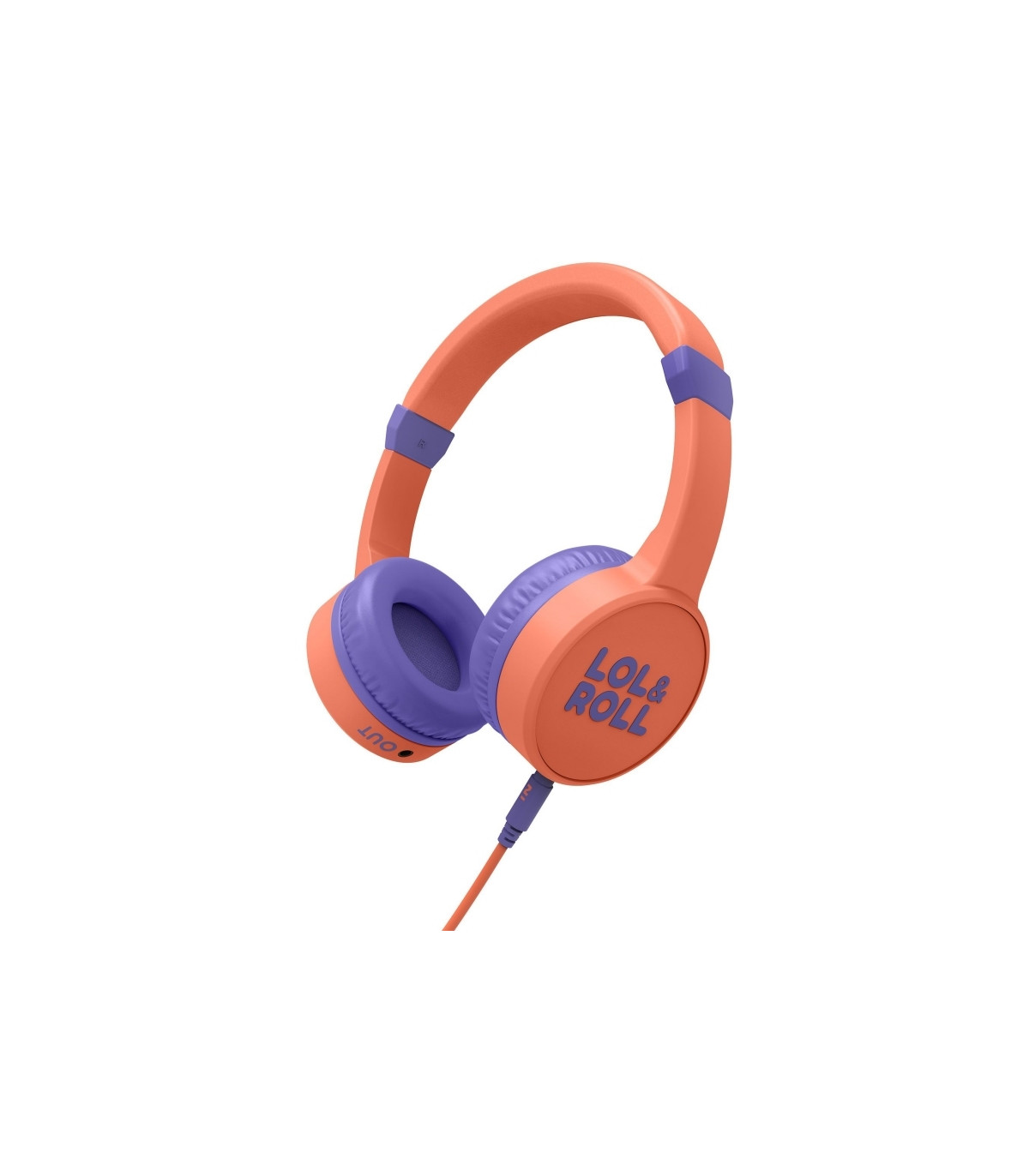 Energy Sistem Auriculares Lol&Roll Pop Kids Orange