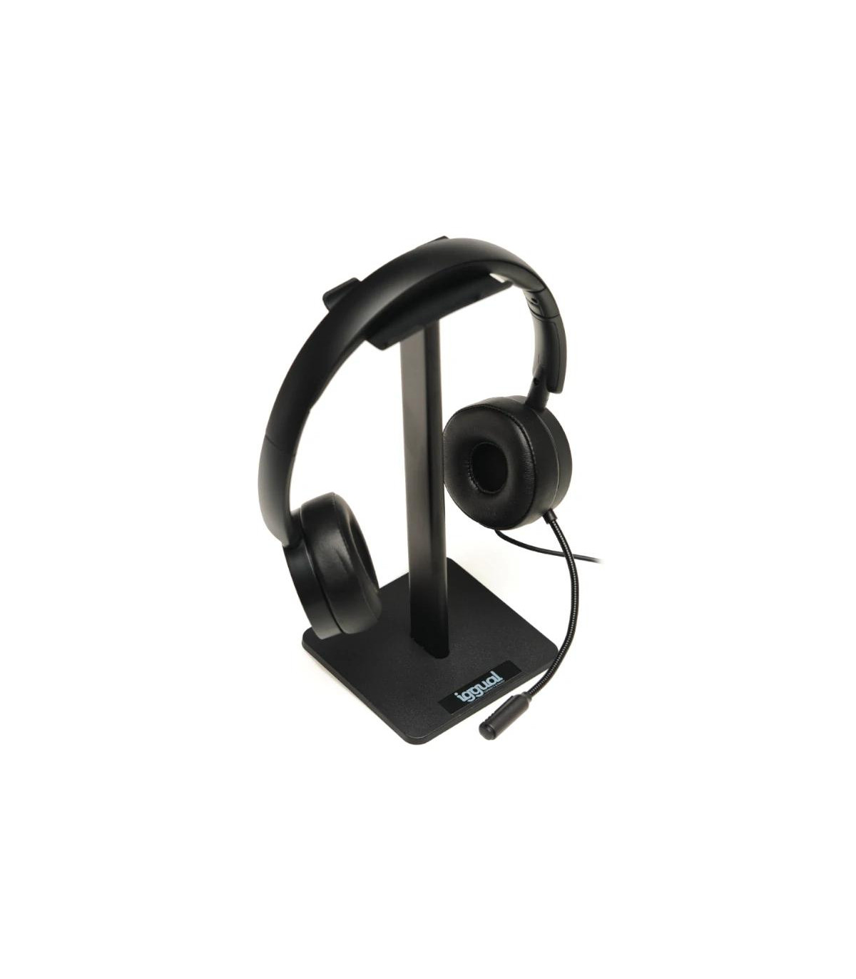 iggual Soporte para auriculares SA22 negro