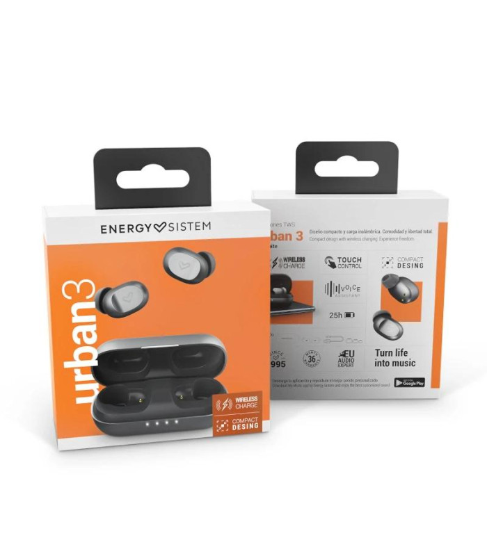 Energy Sistem Auriculares  Urban3  Graphite BT 5.0