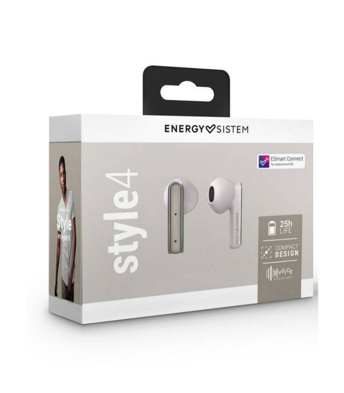 Energy Sistem Auriculares TW Style 4 Cream