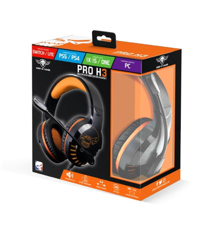 Spirit of Gamer Auricular Pro H3 Multiplateforme