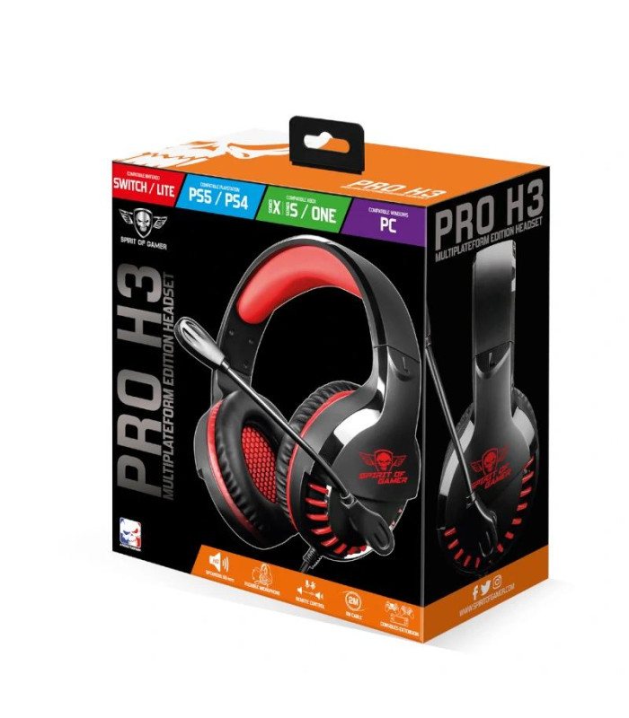 Spirit of Gamer Auricular Pro H3 PC