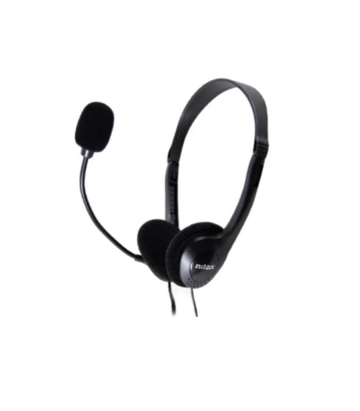 Nilox Auriculares con micrófono USB