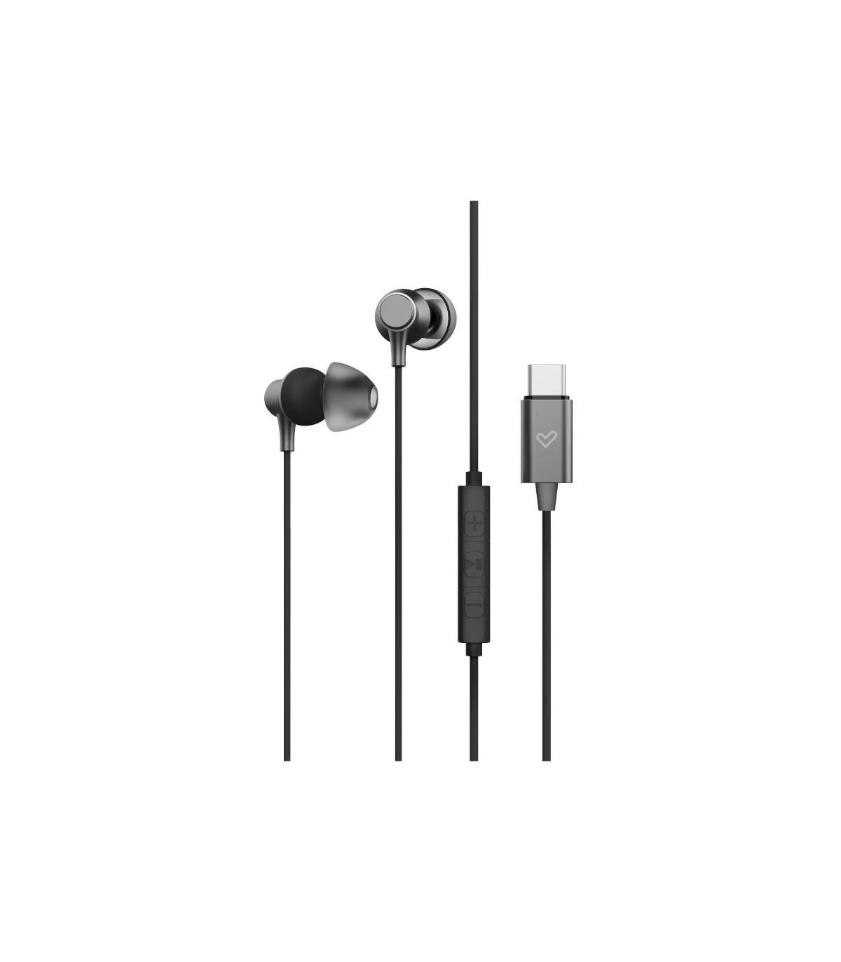 Energy Sistem Auriculares Metallized Type C Black