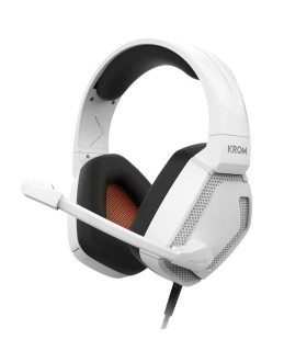 KROM KOPA PRO | AURICULAR GAMING STEREO BLANCO