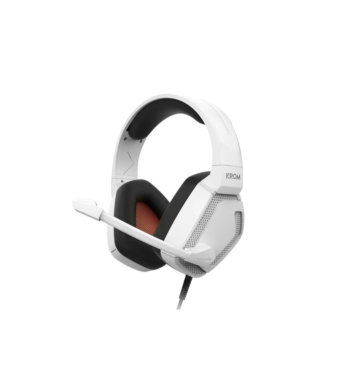 KROM KOPA PRO | AURICULAR GAMING STEREO BLANCO