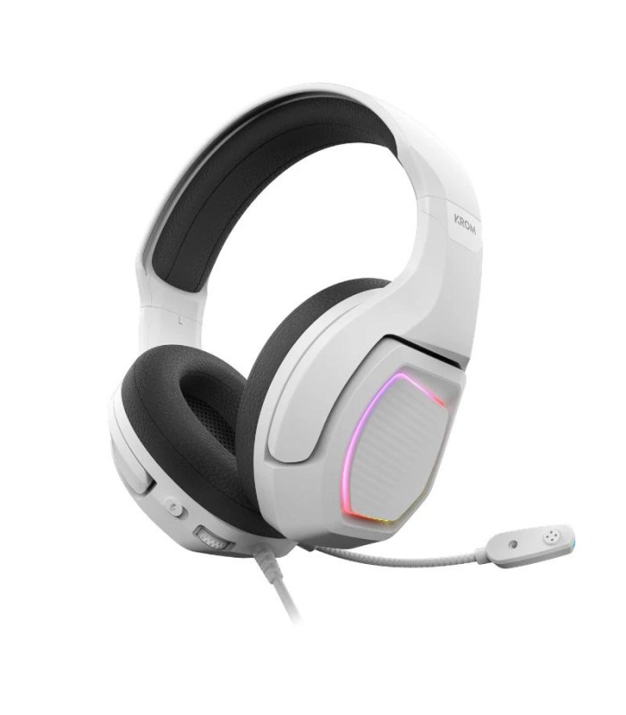 KROM KOPA AURICULARES GAMING 7.1 VIRTUAL BLANC