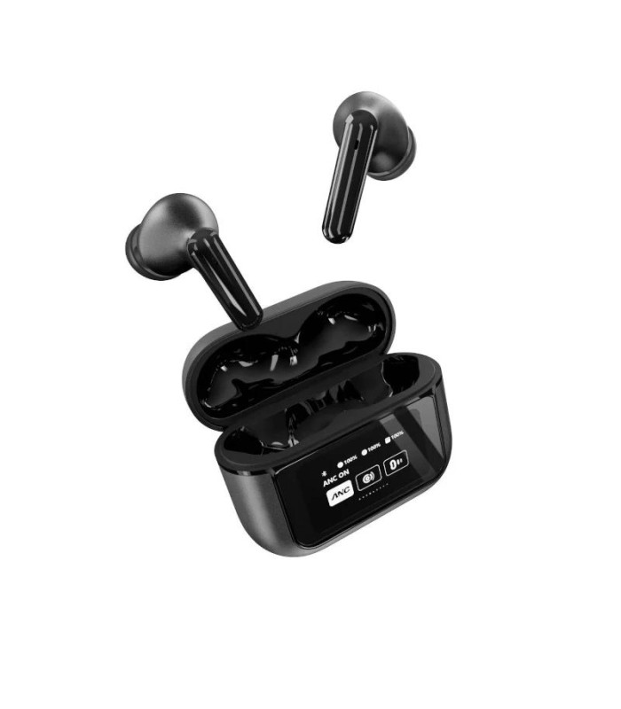 Energy Sistem Auriculares Display ANC Graphite TW