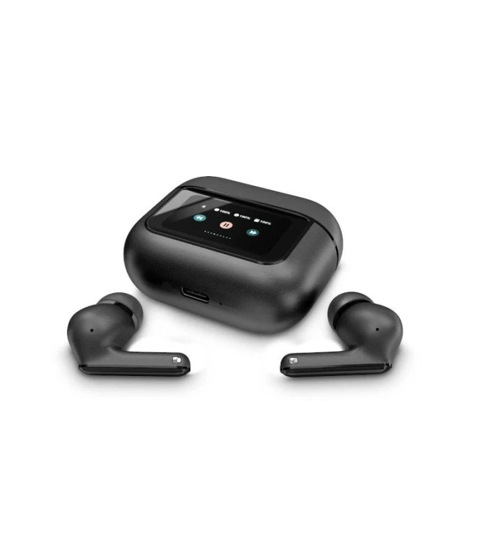 Energy Sistem Auriculares Display ANC Graphite TW