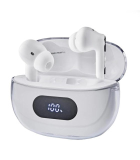 Intenso | Buds Plus Auriculares TWS ANC+ENC| Blanc