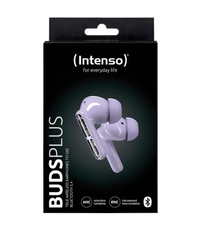 Intenso | Buds Plus Auriculares TWS ANC+ENC | lila