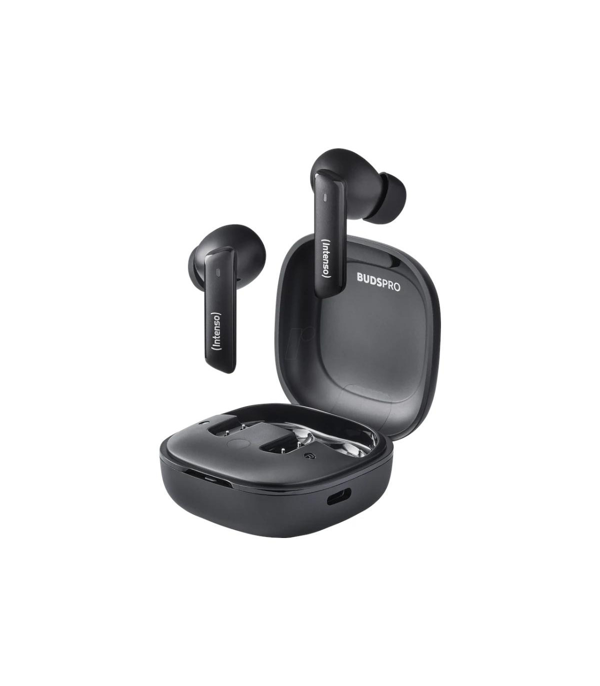 Intenso | Buds Pro Auriculares TWS H-ANC+ENC Negro