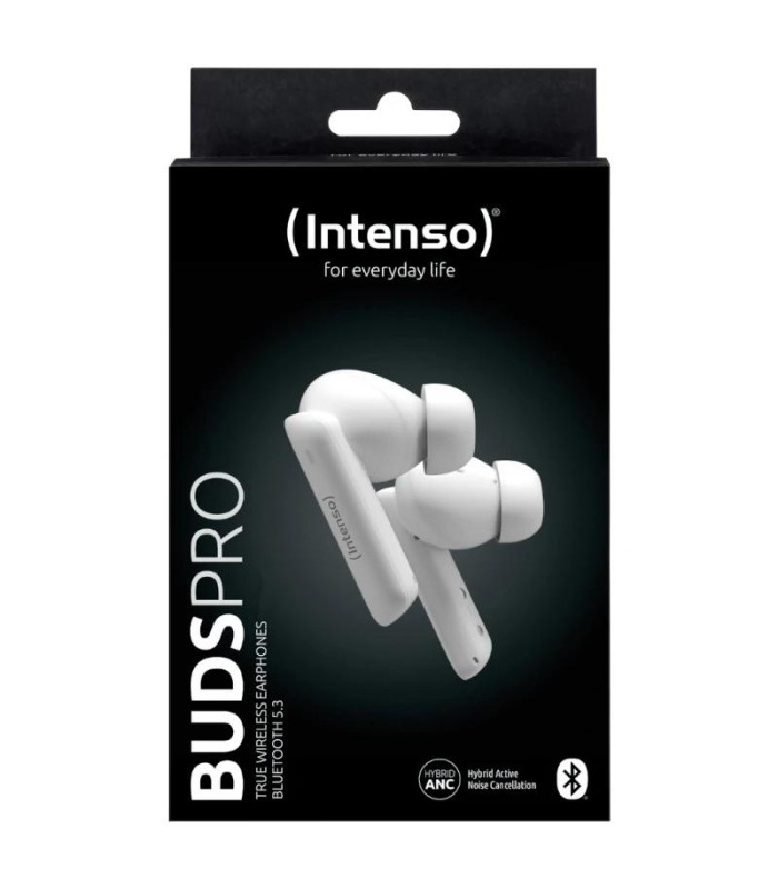 Intenso | Buds Pro Auriculares TWS H-ANC+ENC Blanc