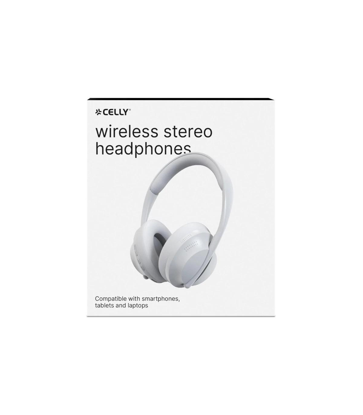 Celly Auricular Diadema Inalámbrico ARCHBEAT Blanc