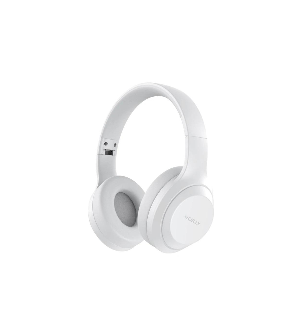 Celly Auricular Diadema Inalámbrico WAVEBEAT Blanc