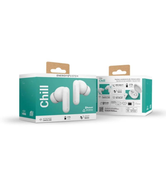 Energy Sistem Auriculares Chill ANC White