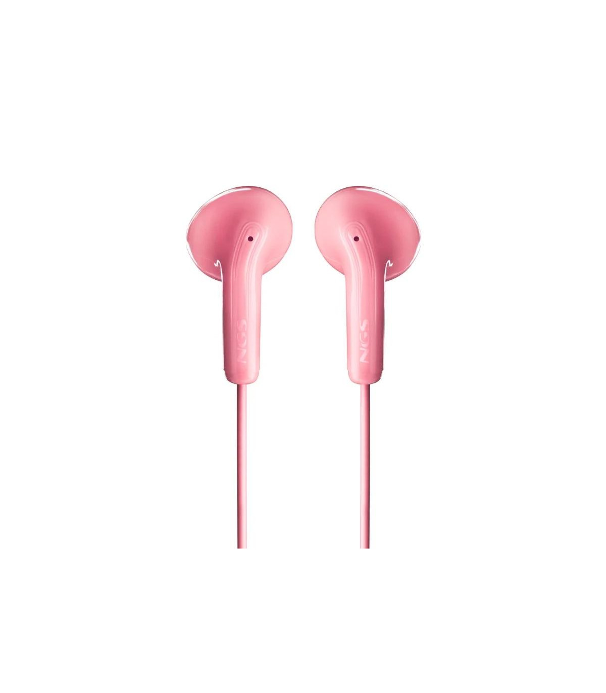 NGS Auricular Rosa Estéreo Cable JACK 3.5 Mm