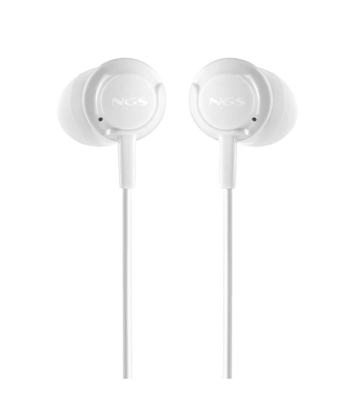 NGS Auricular CROSSDRIFT Blanco cable JACK 3.5 Mm
