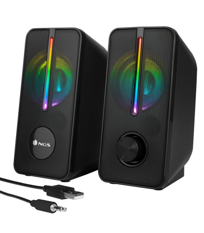 NGS Altavoces GAMING RGB 12W USB GSX-150