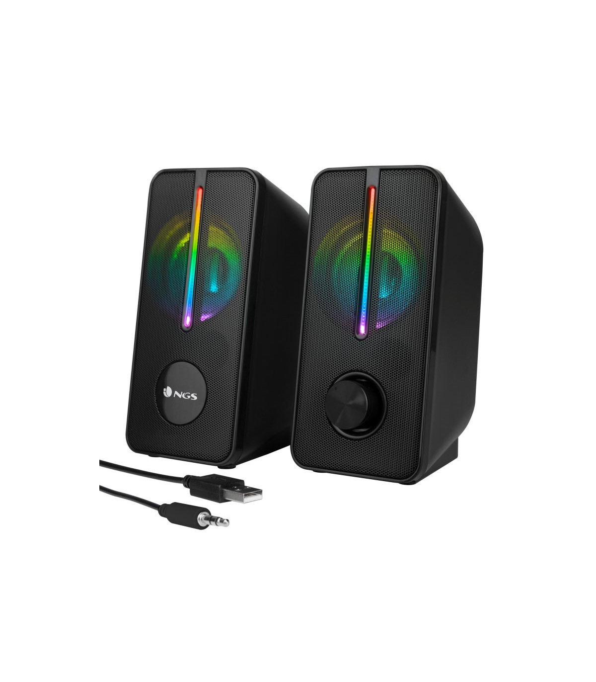 NGS Altavoces GAMING RGB 12W USB GSX-150