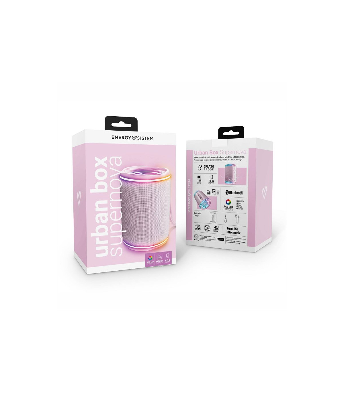 Energy Sistem Urban Box Pink Supernova