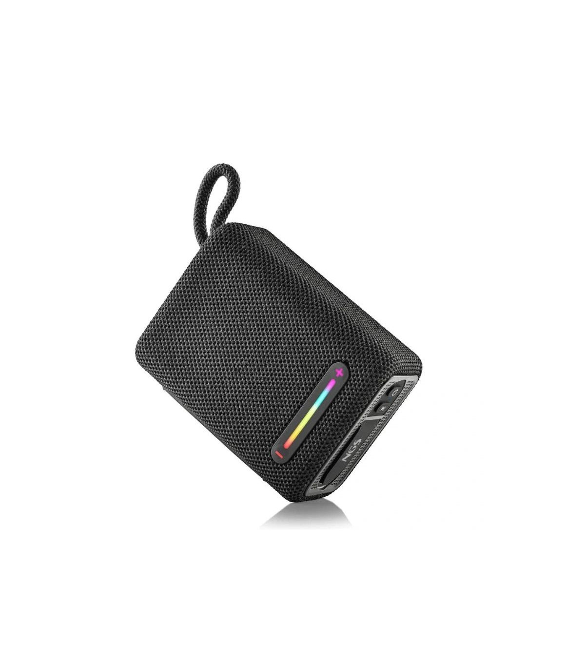 NGS Altavoz Rollerfuria1 BT RGB IPX6 Negro 15W