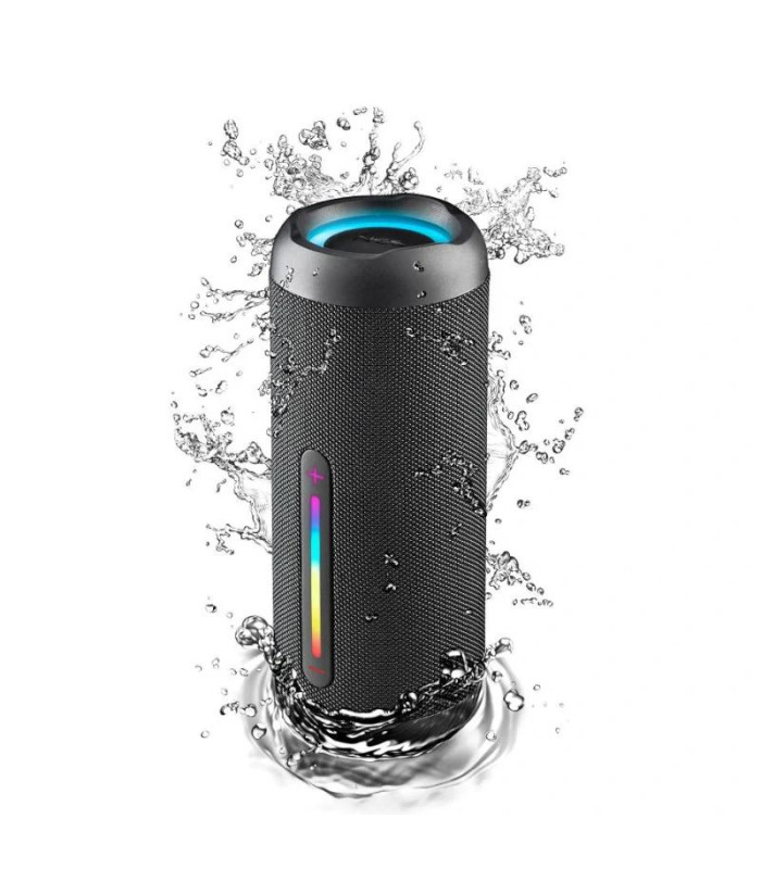 NGS Altavoz RollerFuria2 BT Rgb IP67 Negro 30W