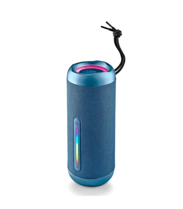 NGS Altavoz RollerFuria2 BT Rgb IP67 Azul 30W