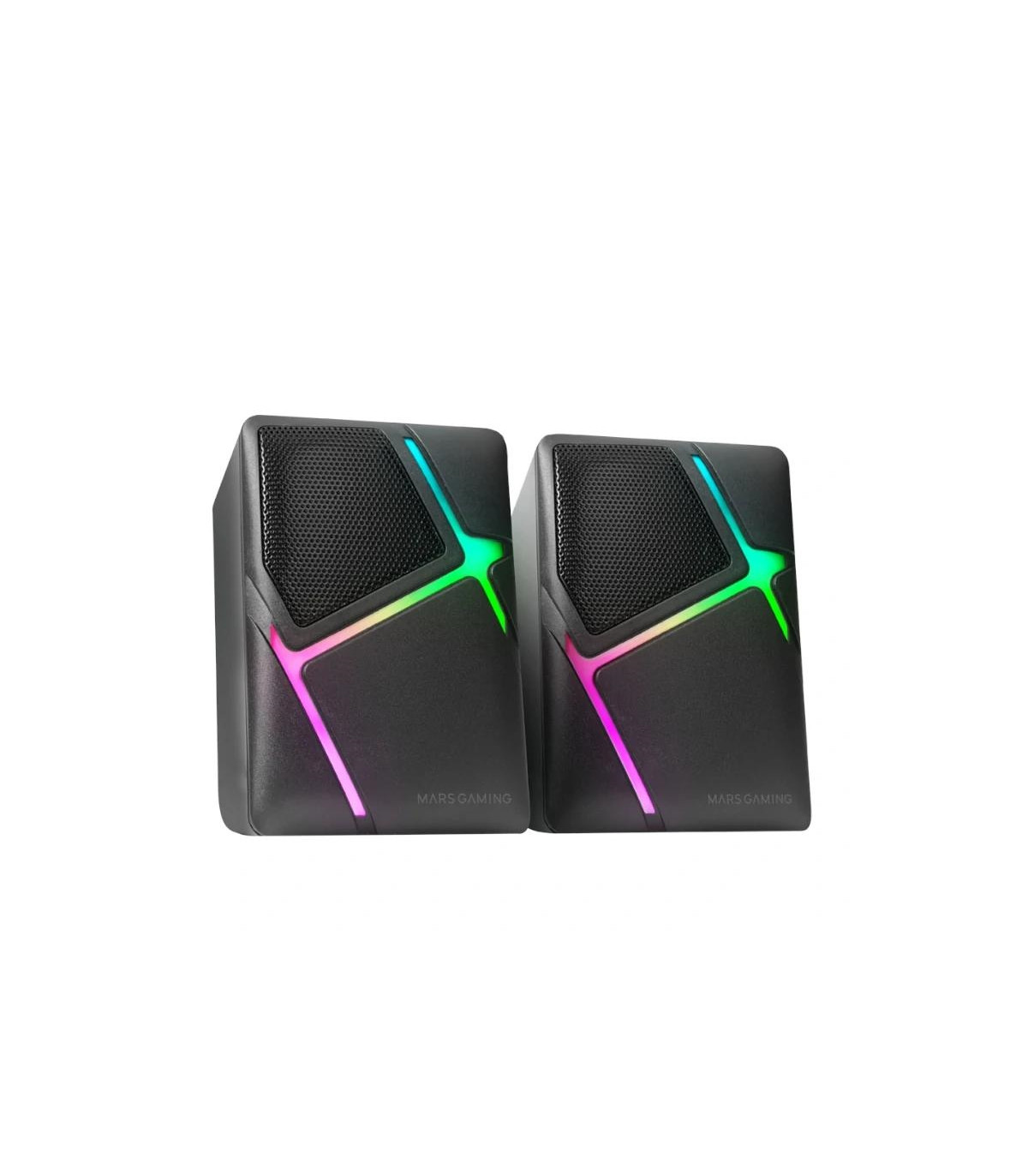 Mars Gaming Altavoces MS-H RGB Negro