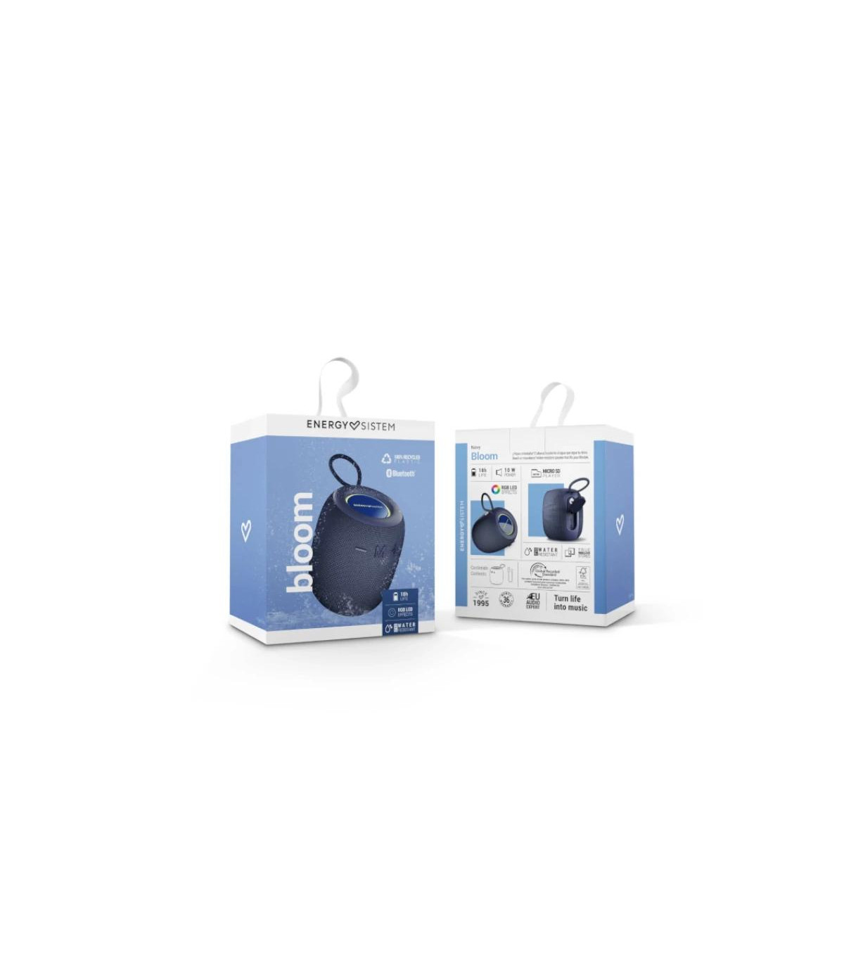 Energy Sistem Altavoz  Bloom Navy Bluetooth