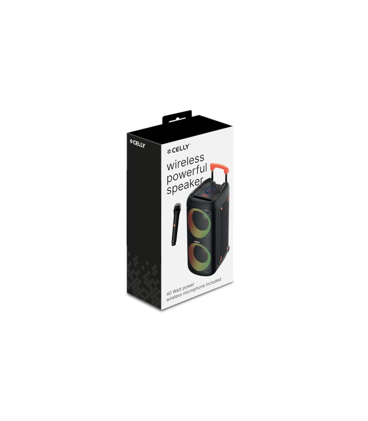 Celly Altavoz + Micrófono Inalámbrico 40W