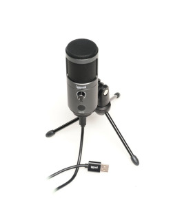 iggual Micrófono condensador Podcasting Pro gris