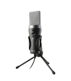 NGS Micrófono PC Usb con soporte tripode