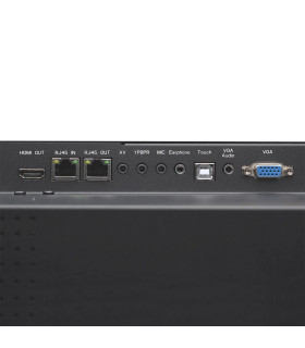 iggual Pantalla interactiva 4K ORCHID 75" Webcam