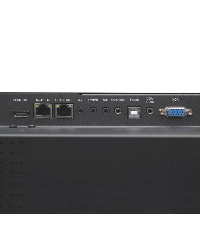 iggual Pantalla interactiva 4K ORCHID 75" Webcam