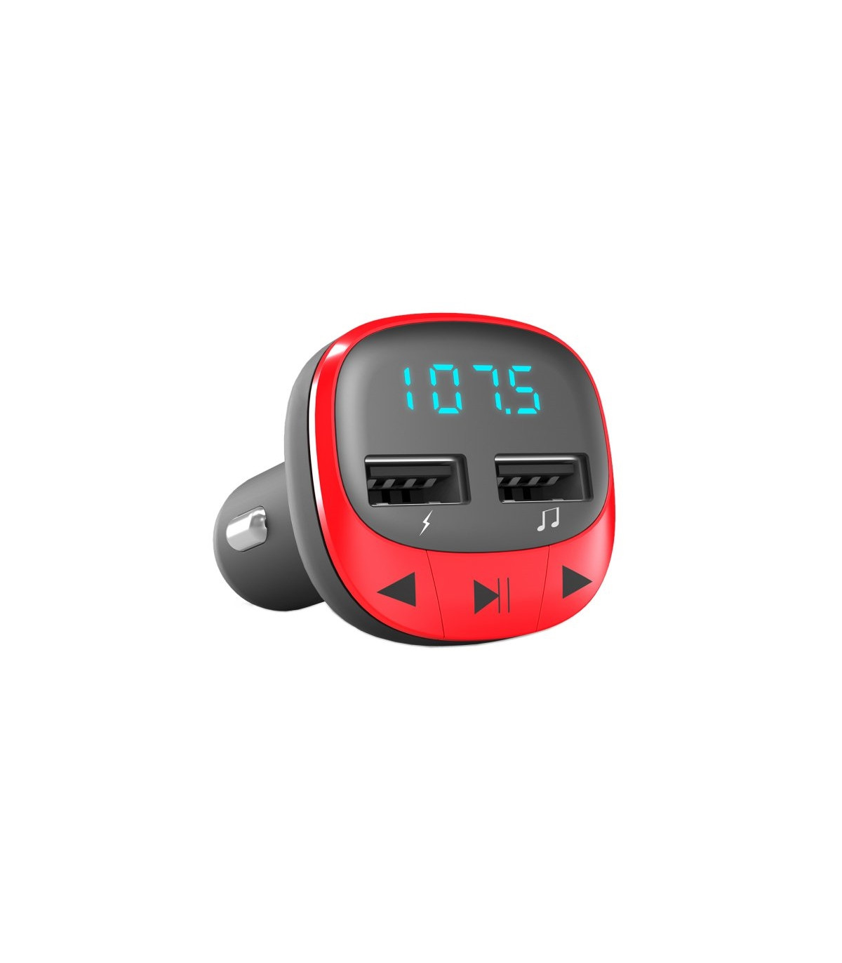 Energy sistem Car Transmitter FM Red (microSD,MP3)