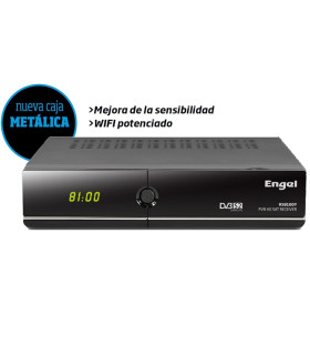 Engel RS8100Y Receptor Satélite HD PVR Wf/Eth
