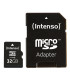 Intenso 3413480 Micro SD clase 10 32GB c/adapt