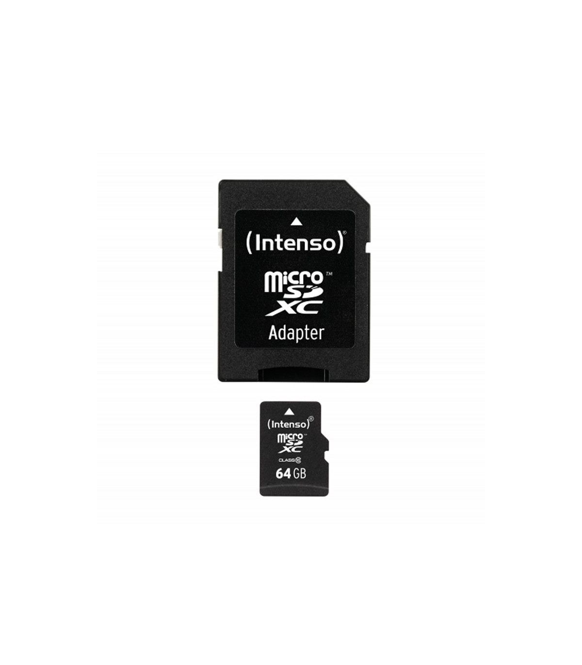 Intenso 3413490 Micro SD clase 10 64GB c/adapt