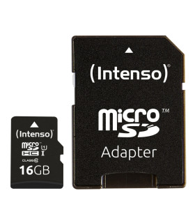 Intenso 3423470 Micro SD UHS-I Premium 16GB c/adap