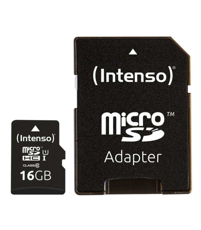 Intenso 3423470 Micro SD UHS-I Premium 16GB c/adap