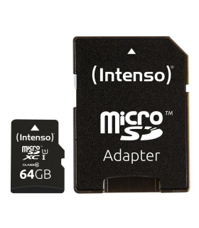 Intenso 3423490 Micro SD UHS-I Premium 64GB c/adap