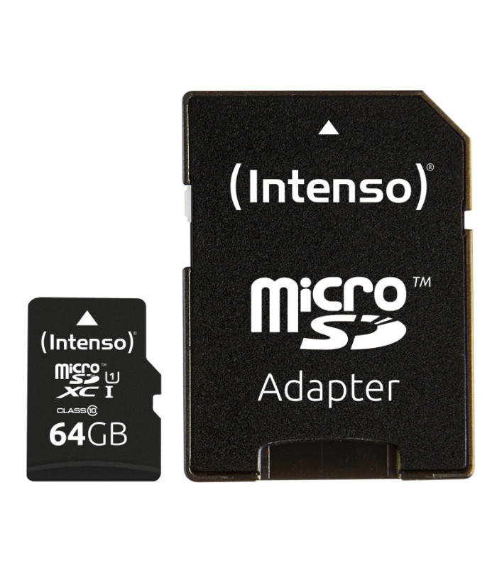Intenso 3423490 Micro SD UHS-I Premium 64GB c/adap