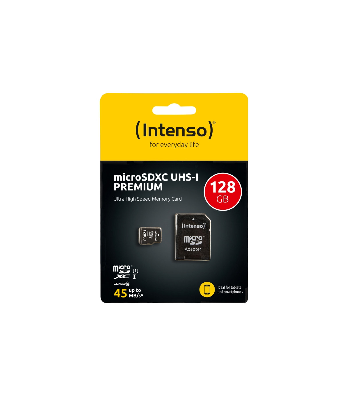 Intenso 3423491 Micro SD UHS-I Premium 128G c/adap