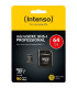 Intenso 3433490 Micro SD UHS-I profesional 64GB