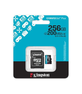 Kingston microSD Canvas Go! Plus 4 256GB 200 MB-s
