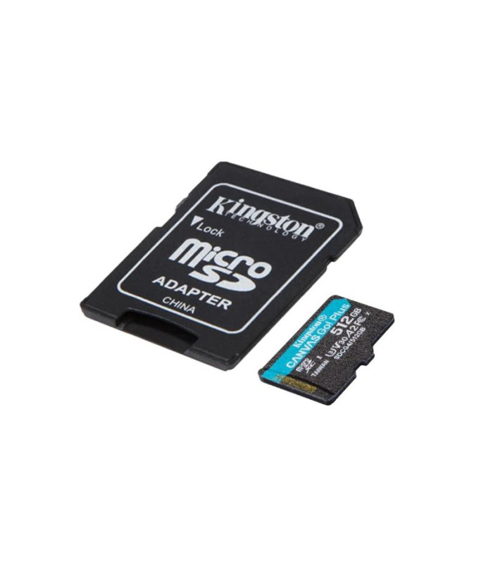 Kingston microSD Canvas Go! Plus 4 512GB 200 MB-s